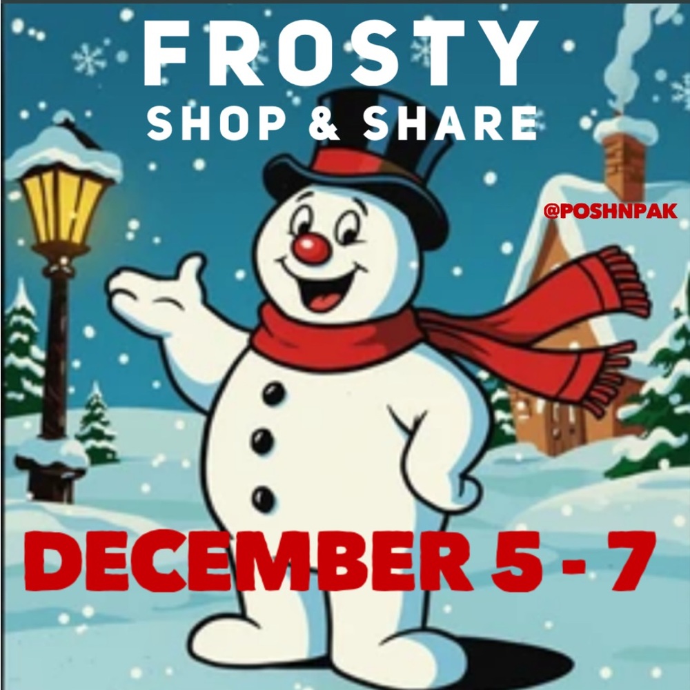 ☃️🛍️FROSTY EVENT IS COMPLETE! ⛄️🛍️ NSL HAS BEEN CLEARED! 🛍️⛄️ THANK YOU!!